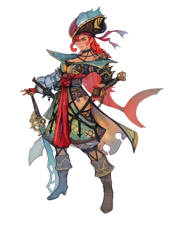 Azurea official character artwork