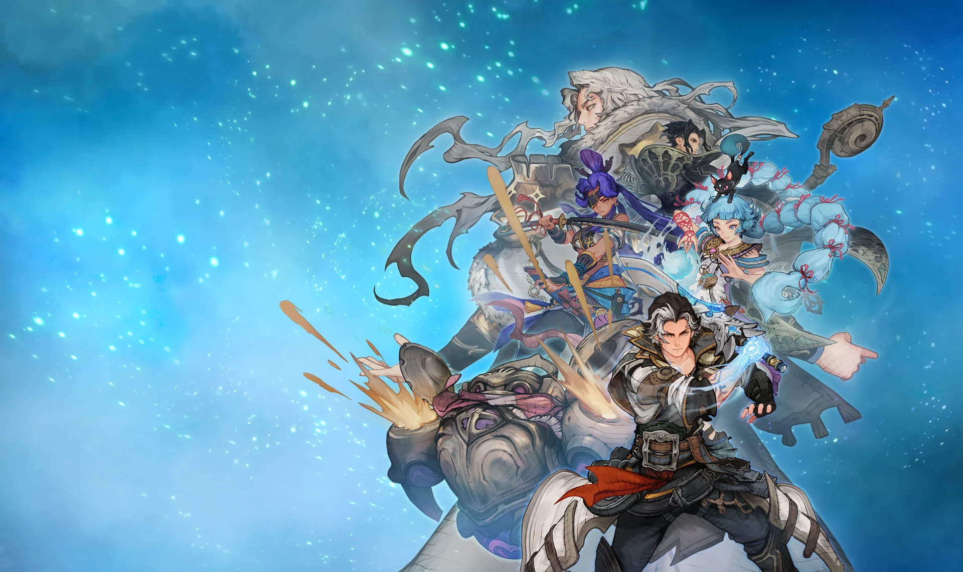 The Eternal Anima cast in Marvelous's official illustrated key art